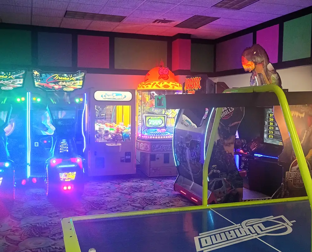 arcade at Bronson Strike Zone in Bronson MI